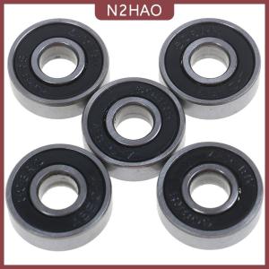 N2HAO 5 con lăn trượt ván 608RS ABEC-7 màu đen vòng bi kín 8x22x7mm