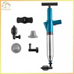 Air Power Drain Blaster Tools Stainless Steel Pipeline Clogged Remover High-pressure Accessories for Bathroom Shower Bathtub