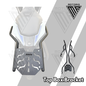 YAMAHA AEROX V3 - MotoRig Top Box Bracket Heavy Duty [Outlet]