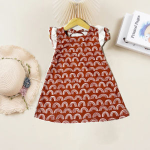 HANNA - Dress Anak Segy Motif Polkadot Terlaris / Fashion Dress Anak Perempuan Model Lengan Ruffle Terbaru