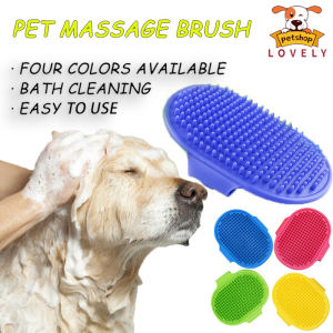Pet Comb Palm Grooming Bath Brush Massage Hair Removal Glove Dog Cat Puppy Comb