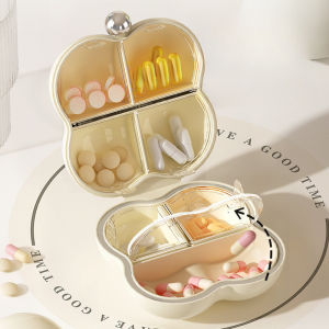 【Comfy Cove】COD กล่องใส่ยาพกพา ตลับยา7ช่อง ใช้ในการเดินทาง กล่องใส่ยามีซีลยางกันลม ตลับใส่ยา 3styles