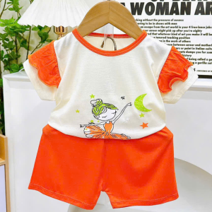 Bộ Cộc Tay Thun Lạnh Cho Bé Bộ Thun Lạnh Tay Ngắn Trơn Cho Bé Trai và Bé Gái Từ 6kg Đến 21kg [058]