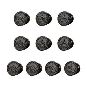 Hoán đổi cho nhau Sandal đinh tán thiết lập cho Slide Giày đi biển 10 miếng hợp kim Giày nút khóa phụ kiện thay thế