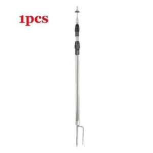 2.1/2.5M Camping Poles Sky Canopy Support Pole Adjustable Tent Support Frame for Outdoor Camping