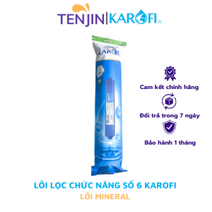 Lõi lọc Karofi khoáng đá Mineral - lõi số 6 cấu tạo từ khoáng đá tự nhiên dành cho các máy của Karofi - Hàng chính hãng