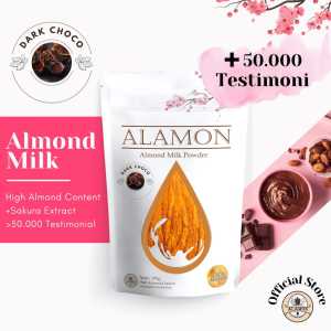 Susu Almond Alamon MILK 170 gram dengan Oat dan Bubuk Katuk