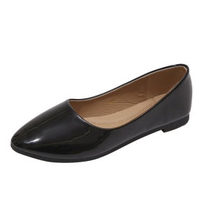 With Box】korean shoes for women Doll Shoes Flat shoes Office work shoes cloes shoes on sale
