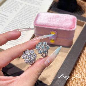 Secret Realm of Flowers 丨flowing with Diamonds Flower Rings Exquisite Flower Clusters Ornaments
