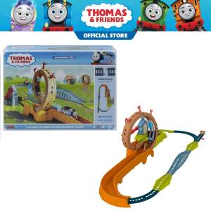 Thomas & Friends Launch & Loop Maintenance Yard Toy Train and Track Set with Motorized Thomas Engine for Ages 3 Years and Older