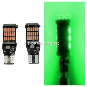 [ 45 tim] Đèn led xi nhan siêu chất T15 T10 tích hợp 45 bóng led lắp cho xe máy đèn lùi ô tô ( SL: 1 cặp ).