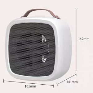 Small and portable Fan Heater 1200W Office Bedroom Warm Air Blower Home Use Ceramic Heating Fan 20-30 Square Meter Coverage