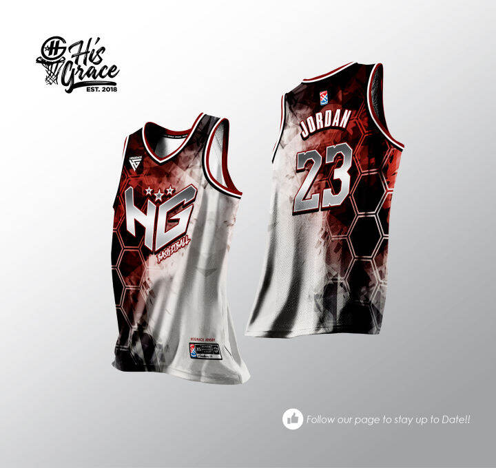 Maroon and hot sale white basketball jersey