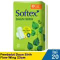 Softex Daun Sirih Pembalut Wanita Regular Flow. 