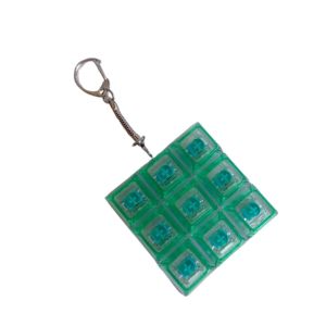 MUQZI Nút bấm màu sắc Đồ chơi phím bàn phím LED Xóa Clicker 9 phím Móc khóa fidget giải tỏa căng thẳng Di động Đồ chơi kẹp Đồ chơi bấm ngón tay Chống căng thẳng