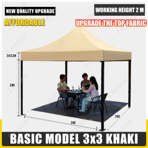 Retractable Tent 3*4.5M Waterproof Windproof Foldable Outdoor Tent for Car Setting Up A Stall