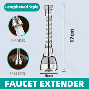 360° Faucet Extender With 3 Modes Water-Saving Tap Nozzle For Kitchen Faucet Sink High Pressure Water Saving