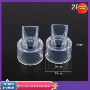 Graceful 2pcs rắn màu Duckbill van bơm vú chảy ngược bảo vệ bộ phận bơm vú Silicone bé ăn núm vú Hướng dẫn sử dụng phụ kiện máy bơm vú điện