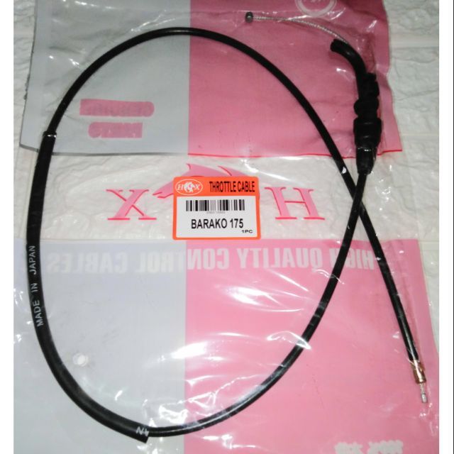 BARAKO175 THROTTLE CABLE Motorcycle parts Kawasaki barako 175 | Lazada PH