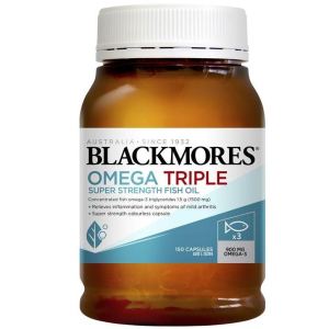 (100% Authentic from Australia) BLACKMORES Omega Triple Super Strength Fish Oil 150 caps / 40 caps