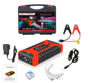 Bosch 🔥Made in japan🔥99800mAh Portable Power Jump Starter with Air Pump LED Flashlight and LED Light - High-Quality Car Battery Booster