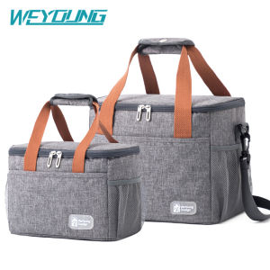 6L & 15L Large Capacity Insulated Bag Camping Picnic Cooler Beg For Frozen Food Travel Thermal Food Beg 保温袋保冷袋 Lunch Box Bag Cool Bag