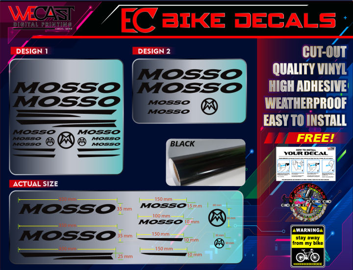 Mosso discount bike frame