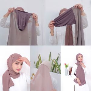 PASHMINA INNER 2IN1 TERMURAH / PASHMINA / CERUTY BABY DOLL / INNER / PASHMINA INSTAN