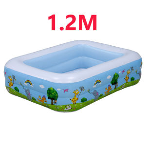 HỒ BƠI cho bé 3 tầng loại 3M 2M6 2m1 và 1m81M5 bể bơi CHO BÉ tặng kèm bơm điện bể bơi phao trẻ em với người lớn Bể Phao Bơi 3 Tầng Cao Cấp 2022 - Đáy chống trượt dày dặn thành cao gấp gọn