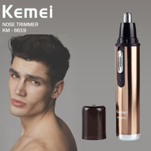 Nose Trimmer Safe Stainless Rechargeable Men Nose Ear Nasal Face Hair Removal Trimmer Shaver Clipper