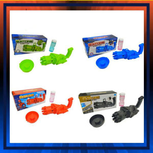 Mainan Pistol Bubble Mesin Gelembung Sabun Gatling Gun Mainan anak