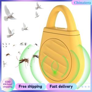 [Chinatera Flagship Store]3Pcs 360  Animal Repellent Ultrasonic Outdoor Smart Ultrasonic Repeller for Garden Courtyard
