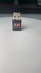 Bộ chuyển đổi WiFi USB băng tần kép 600mbps 2.4GHz 5GHz Card mạng không dây Dongle PC Laptop
