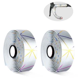 EODKUS 1 Đôi Mềm Giảm chấn EVA + PU Có 2 thanh cắm Không trượt Băng thanh cho xe đạp Đai thanh tay lái Phụ kiện xe đạp Băng tay lái cho xe đạp