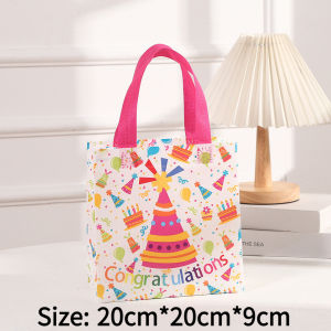 SG EmmAmy® Childrens Portable Handbag Waterproof Goodie Bag Kids Birthday Party Gift Packaging Bag