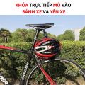 Khóa Xe Đạp Thể Thao Chống Trộm, Khóa Số Dây Gắn Yên Xe Đạp Không Cần Chìa Khóa. 