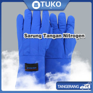 Sarung Tangan Nitrogen Cair -250℃ Sarung Tangan Proyek Safety Nitrile 38cm