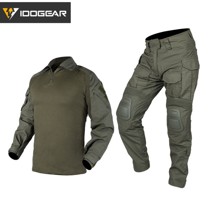IDOGEAR Tactical Clothes Camouflage Uniform Gen3 Tactical Gear BDU