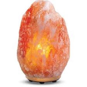 Himalayan Crystal Rock Salt Lamp -- 25 to 26 kg Full Lamp wt. - Natural Pink Stone - Indoor Lighting - Table/Floor Lamp - Decorative - Warm Glow - Marble  Base