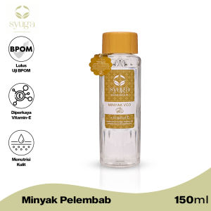 Syuga Minyak Pelembab Kulit BPOM 150 ML Plus Vitamin E Olive Oil Moisturize HOL-SYUGA