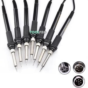 936 Soldering Station 907 Soldering Iron Handle 5 Pins 5 Holes 7pin 7 Holes Electric Soldering Iron Replacement Handle