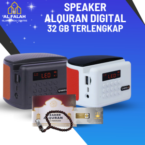 NIKO Speaker Alquran Murotal 30 Juz Lengkap Portable 32 GB
