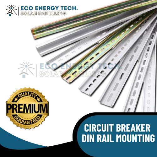Mcb Railing DIN mounting railing for MCB with Distribution Wiring terminals Circuit ...