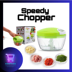 Manual Speedy Chopper Fruit Vegetable Crusher Onion Cutter