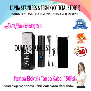 Pompa Elektrik Tanpa Kabel 150Psi