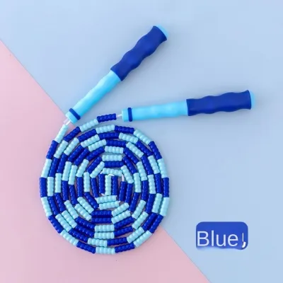 MASTERYX Phân khúc đính cườm mềm Dây nhảy không rối Có thể điều chỉnh Chống trượt Dây nhảy đính cườm Phân đoạn Dây nhảy tre Dành cho trẻ em phụ nữ nam giới