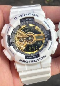 G S_h-o_c_k GA110 Men Sport Watch Dual Time Display 200M Water Resistant Jam Tangan Lelaki Wanita