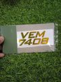 Nombor Plate Motor Kecil Emas Colour 🔥 Susun Panjang&Atas Bawah code:E52. 