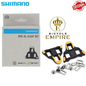 SPD SL Cleat Set Shimano SM-SH10 SM-SH11 SM-SH12 Roadbike Pedal Cleatset Bicycle Empire