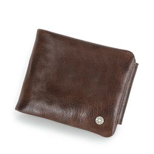CONTACTS Genuine Leather Men Wallet Small RFID Casual Trifold Short Wallets Zipper Coin Pocket Male Card Holder Purse2026